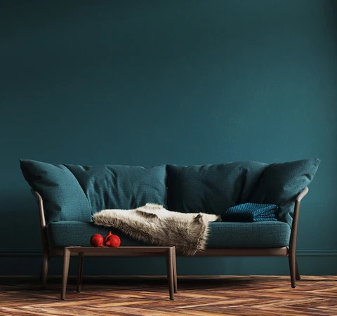 Dark Blue Green Paint Colors