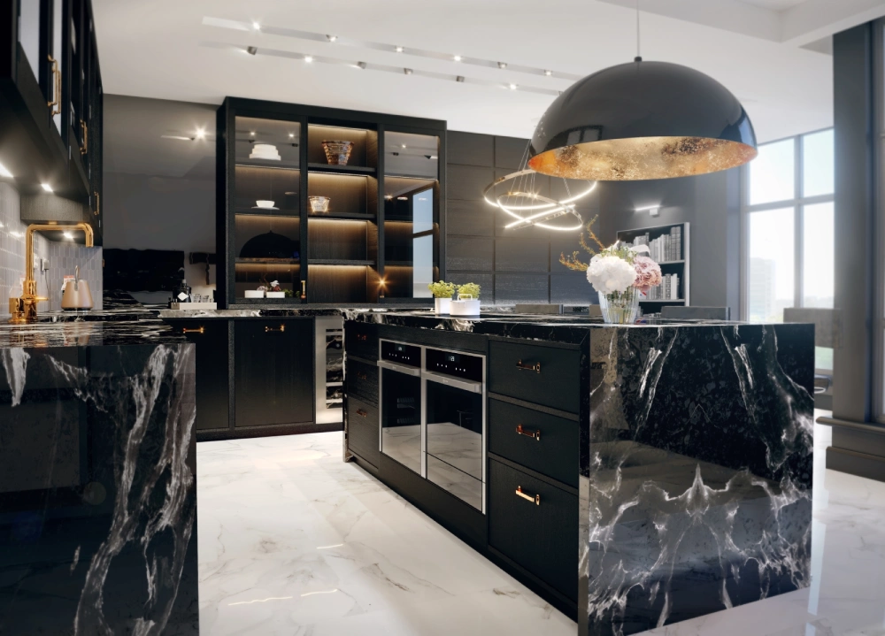 Black and Gold Kitchen Ideas