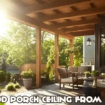 DIY Wood Porch Ceiling From Scratch