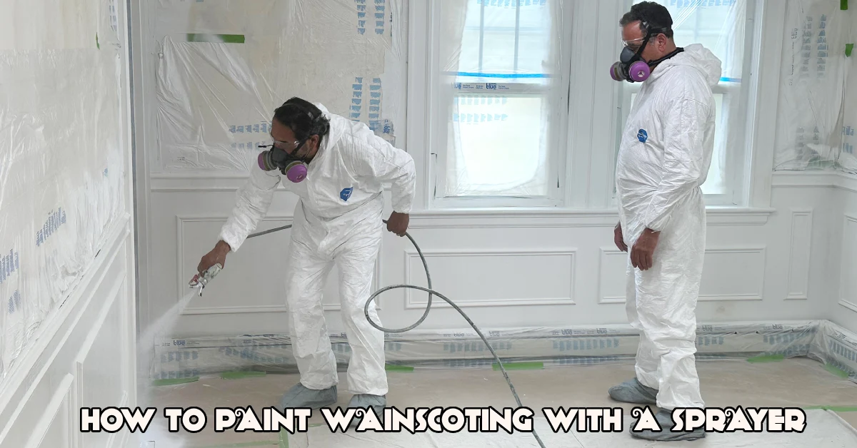 How to Paint Wainscoting with a Sprayer: The Complete Guide
