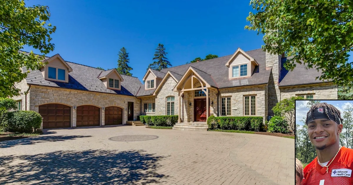 Justin Rutherford Home $1.7 Million Justin Fields House in Lake Forest, Illinois