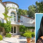 Katy Perry house in Montecito, a $15 million Mediterranean mansion with a pool and tennis court.