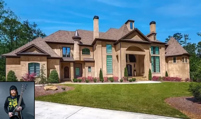 Brent Hinds House exterior in Atlanta suburb.