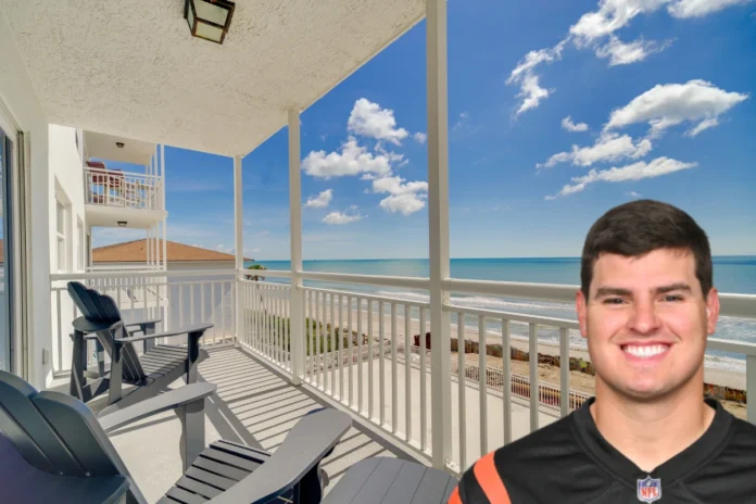 Trey Hendrickson House oceanfront condo in Satellite Beach Florida