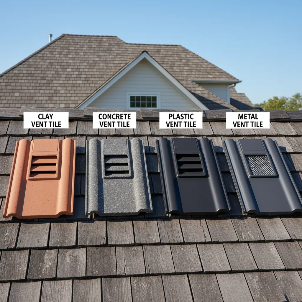 Types of Roof Ventilation Tiles