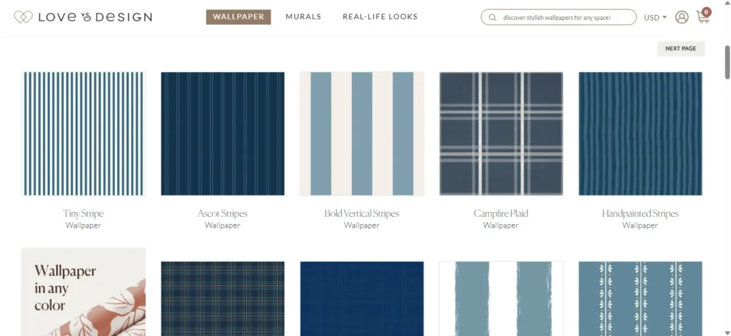 How Wallpaper Samples Can Help You Find The Perfect Look For Your Home 2 Why Blue Striped Peel Stick Wallpaper is a Must Have