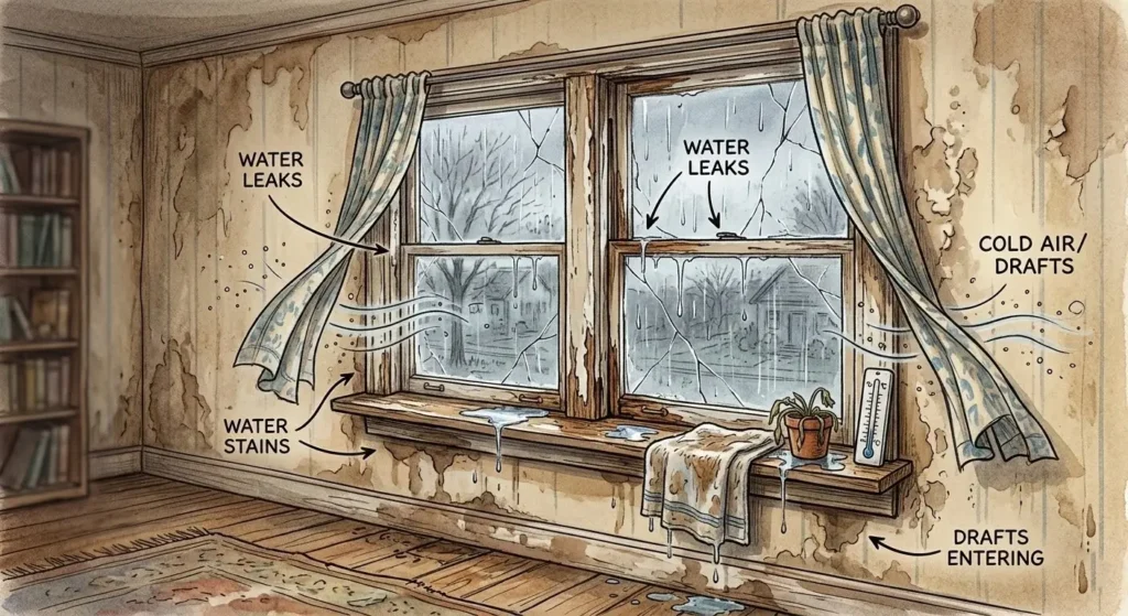 Tips for Installing Windows Without a Professional 1 Consequences of poor window installation.