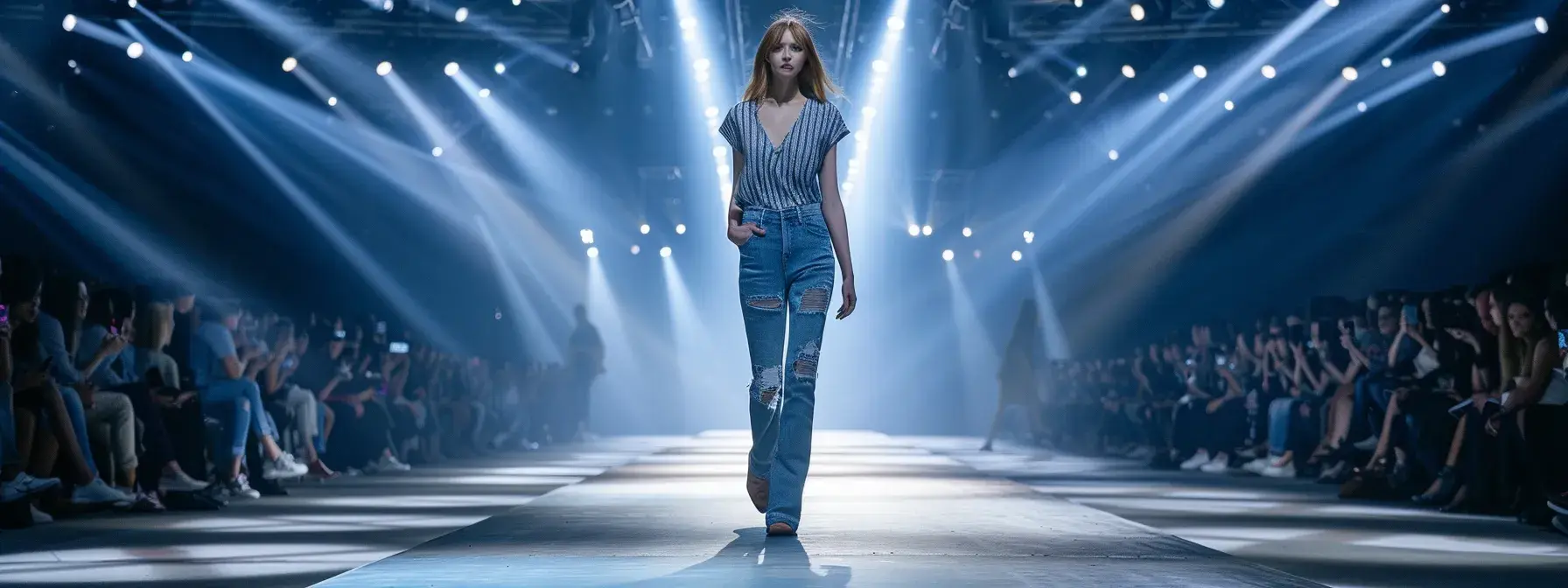 Straight Leg Jeans for a Balanced Look