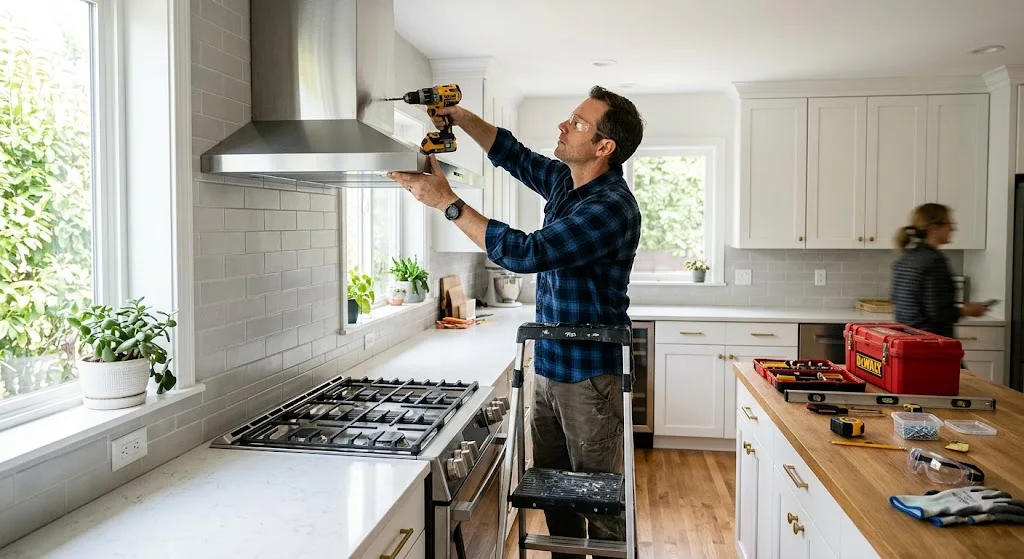 How to Install a Range Vent Hood