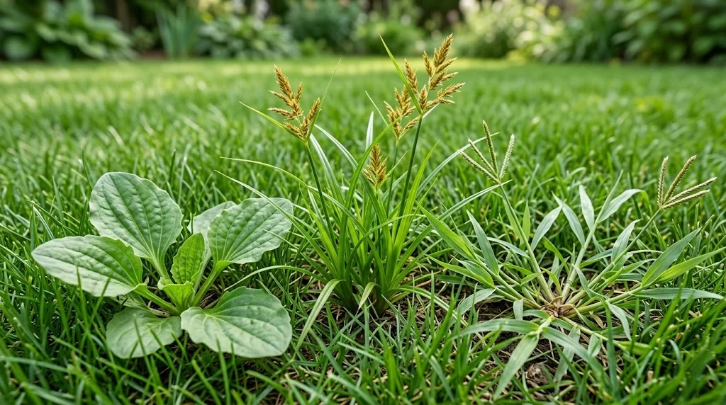 Common Lawn Weeds: How to Identify Them and Stop Them for Good 2 Three common categories of lawn weeds