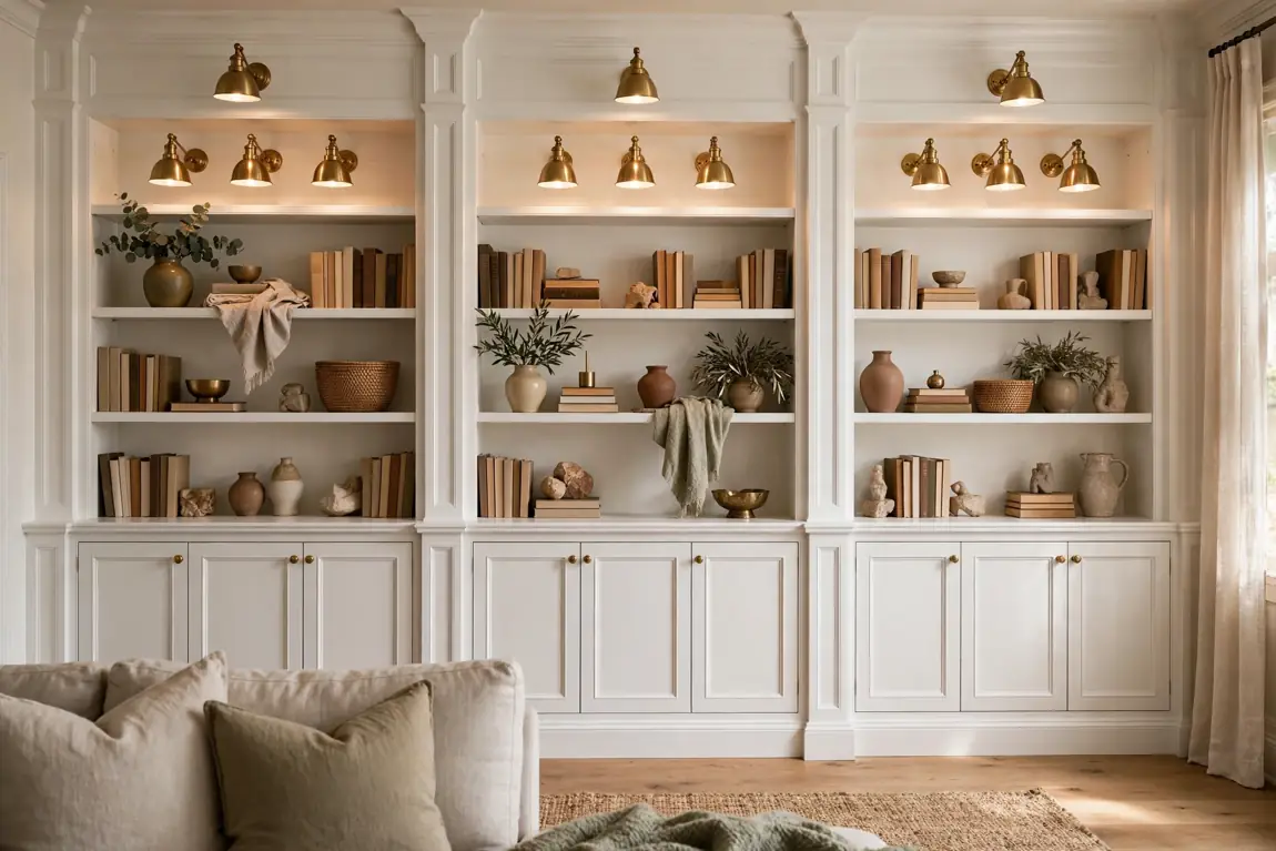 IKEA Hacks: 18 Genius Ideas to Elevate Your Home Decor (2026) 1 IKEA hacks turn BILLY bookcases into a custom built-in library wall
