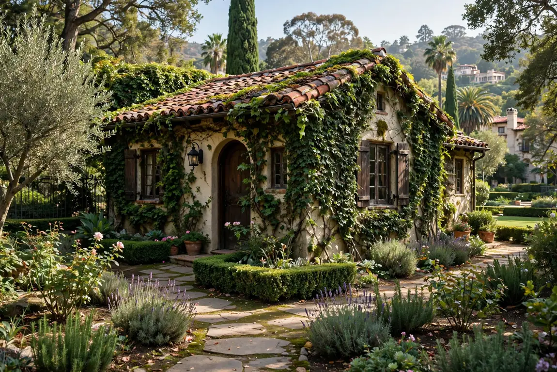Guesthouse on the Harry Warner estate in Beverly Hills where Marilyn Monroe reportedly stayed